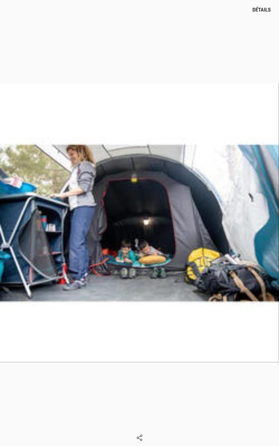 Les Hortensias Grande Tente Familiale Deux Chambres Et Sejour Vue Mer Sur Camping Nature Plestin-les-Greves Ngoại thất bức ảnh