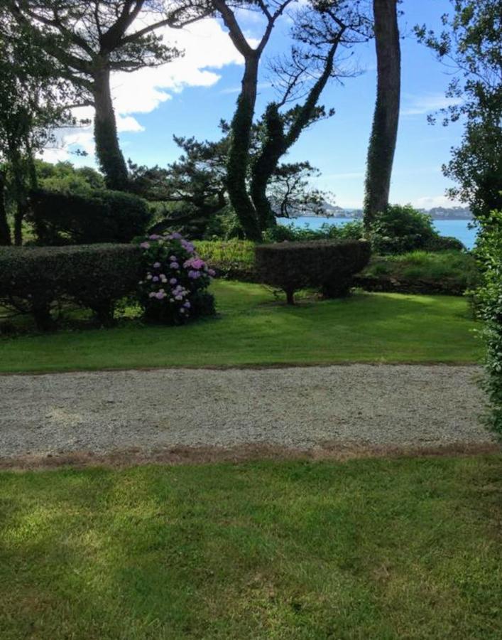 Les Hortensias Grande Tente Familiale Deux Chambres Et Sejour Vue Mer Sur Camping Nature Plestin-les-Greves Ngoại thất bức ảnh
